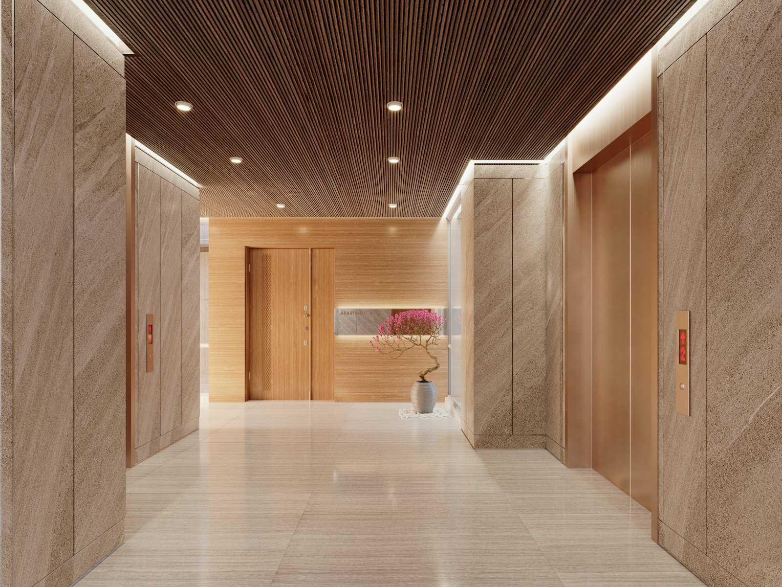 Arrival lobby &mdash; Godrej Reserve, Kandivali East