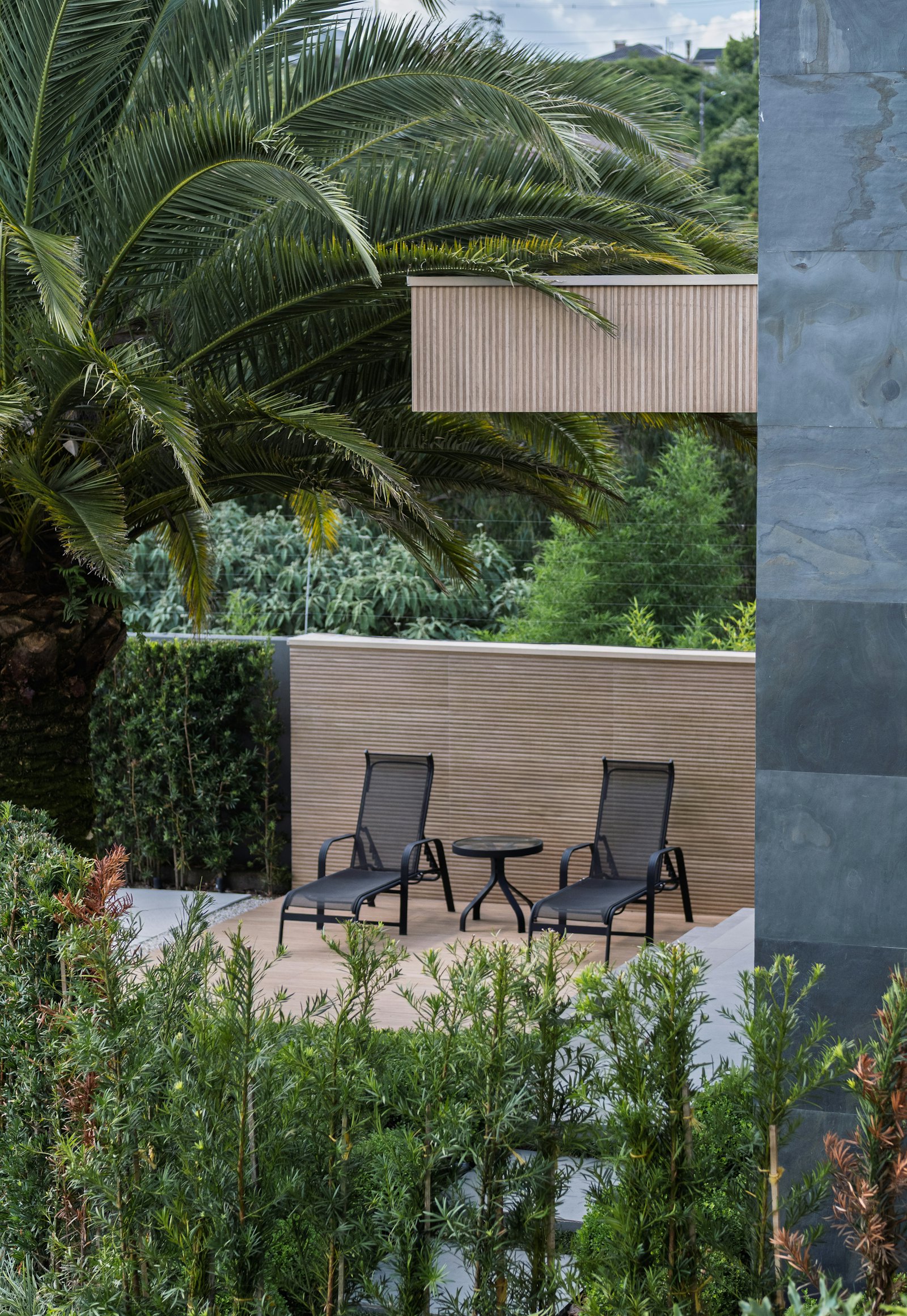 Garden terrace &mdash; Godrej Reserve, Kandivali East